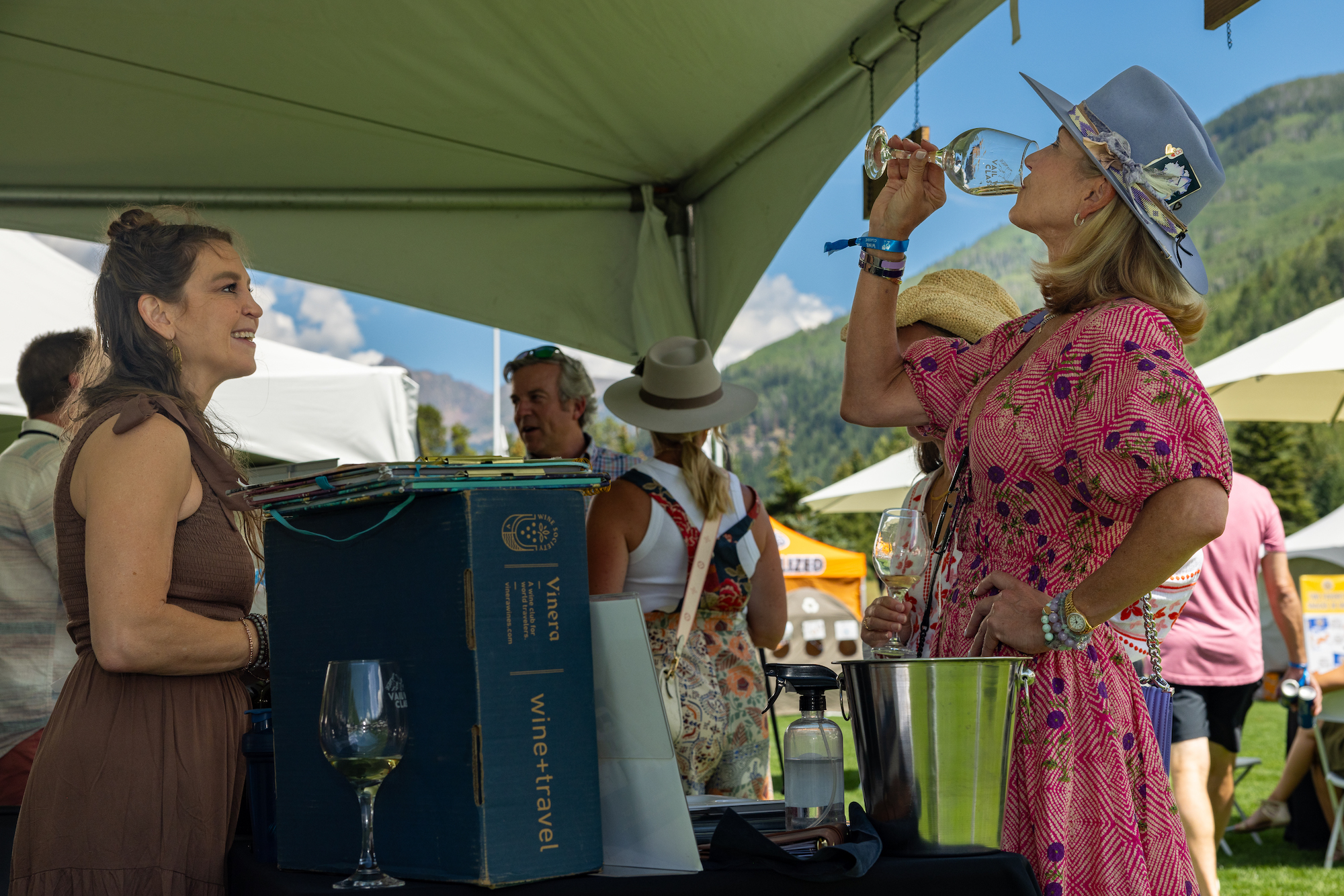 Vail Wine Classic features wine from hundreds of wineries.