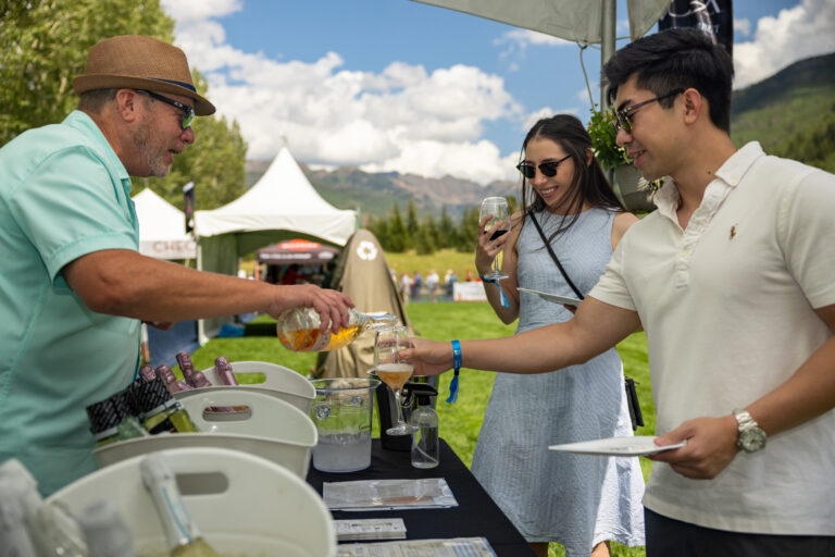 All-inclusive tasting is included in your Vail Wine Classic Grand Tasting ticket.