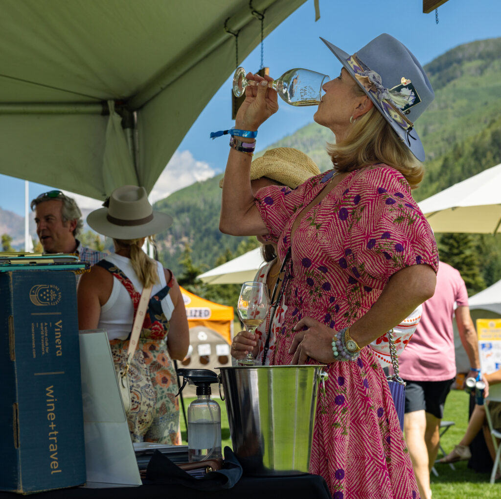 The Grand Tastings at the Vail Wine Classic.